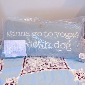 Yoga Throw Pillow